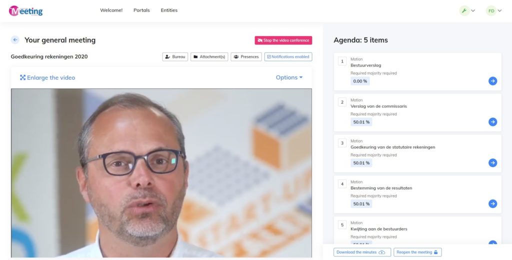 Digital Meeting - tutoriel de Frederic de Bueger